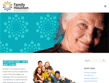 Tablet Screenshot of familyservices.org